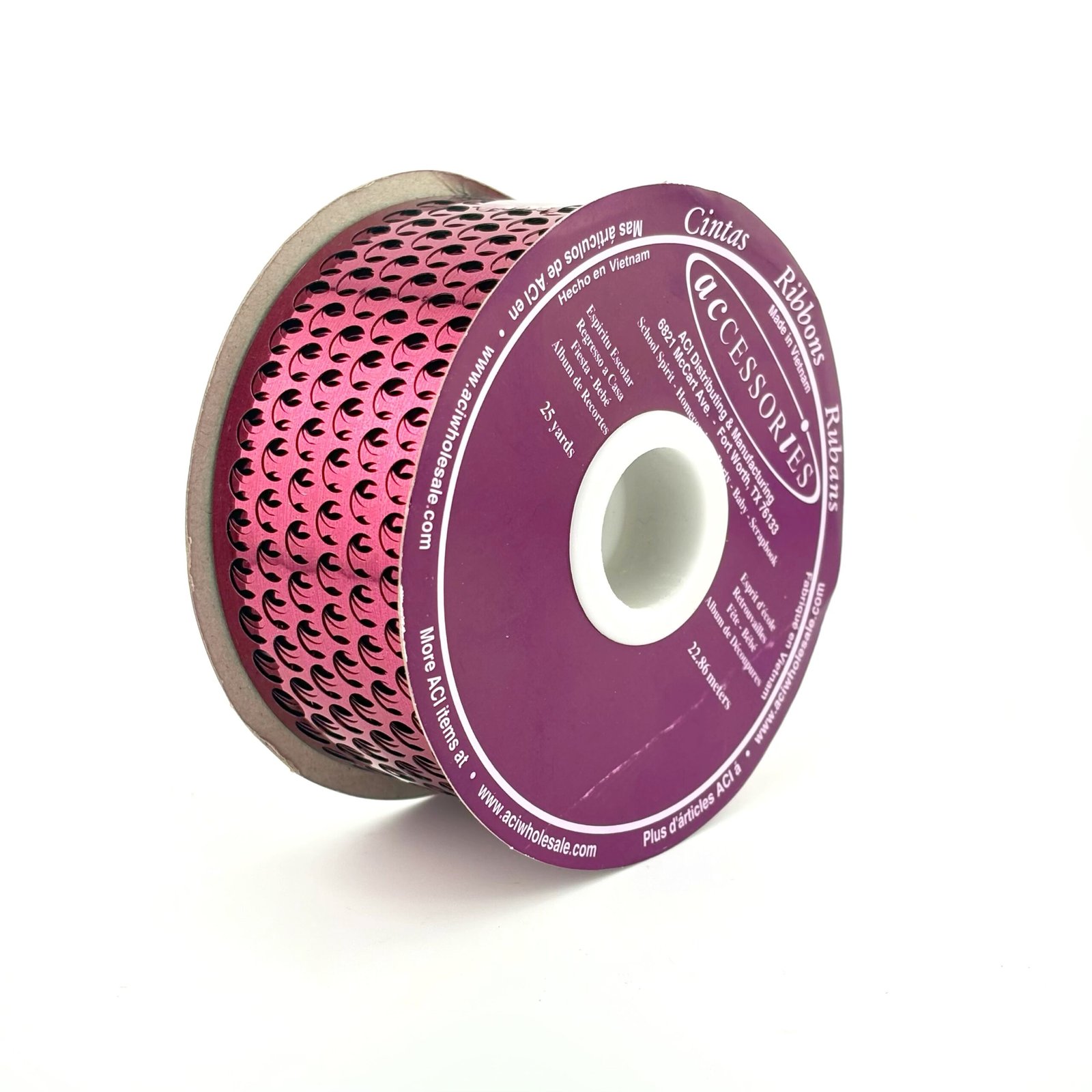 honeycomb-ribbon-9-burgundy