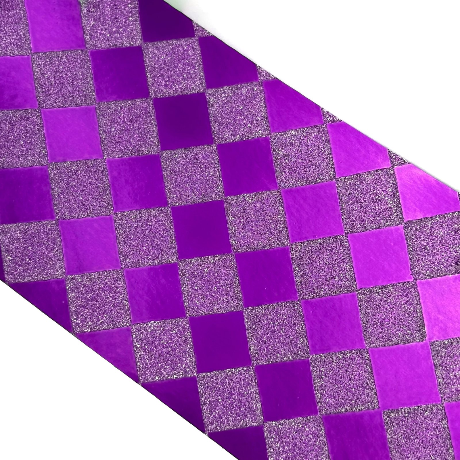 Ribbon - Diamond Dust Pattern - Dymondz (Diamond Dust Pattern ) #16 - 25 yds - Metallic Purple - Image 2