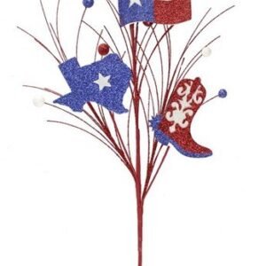 Foam - GLITTER TEXAS PICK W/ TING TING X 3  - 1 pc