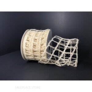 Burlap - Open Weave-#40 - White