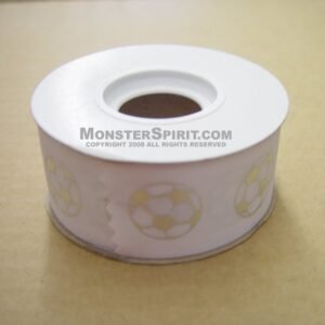 Ribbon - #9 Printed Ribbon  - Soccer - 1 3/8"x25yds