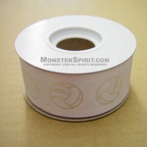 Ribbon - #9 Printed Ribbon  - Volleyball - 1 3/8"x25yds