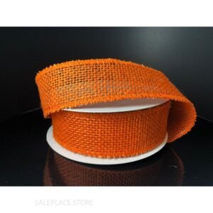 Burlap - Burlap-#9-10 Yds - Orange