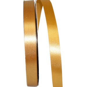 Ribbon - Satin Supreme - #3 - 9/16" x 100 yds -  Antique Gold
