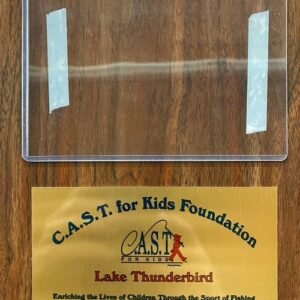CAST - 8x10 CAST for Kids Plaque with 4x6 Photo Holder