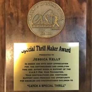 CAST 9x12 "Thrill Maker" Plaque