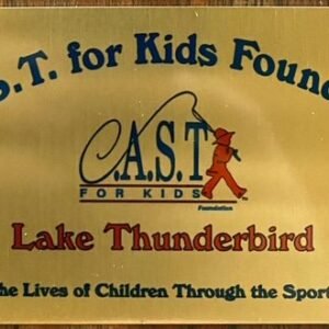 CAST - Replacement Plate for 8x10 Plaque