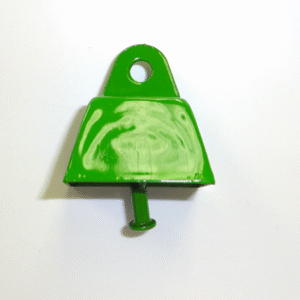 Cowbell - 1"  Painted Metal Cowbell (36pc) - Emerald Green