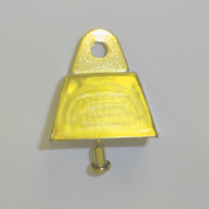 Cowbell - 1" Metal Cowbell - (36pc) - Metallic Gold