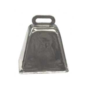 Cowbell - 1.75" Metal Cowbell (12 pc) - Metallic Silver