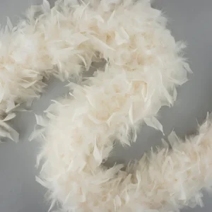 Feathers - Chandelle Heavyweight Feather Boa 6ft - Ivory