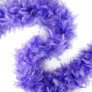 Feathers - Chandelle Heavyweight Feather Boa 6ft - Lavender