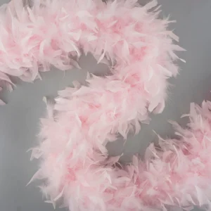 Feathers - Chandelle Heavyweight Feather Boa 6ft - Light Pink