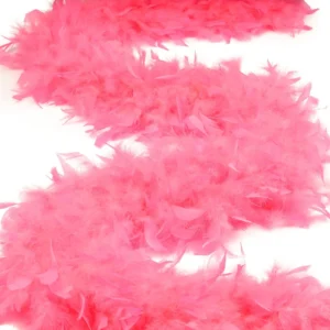 Feathers - Chandelle Heavyweight Feather Boa 6ft - Hot Pink