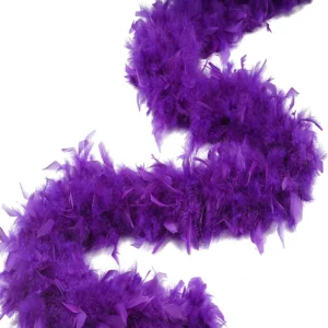 Feathers - Chandelle Heavyweight Feather Boa 6ft - Purple