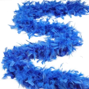 Feathers - Chandelle Heavyweight Feather Boa 6ft - Royal Blue