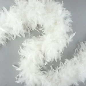 Feathers - Chandelle Heavyweight Feather Boa 6ft - White