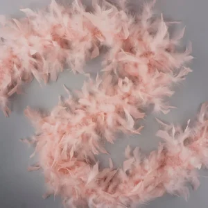 Feathers - Chandelle Lightweight Feather Boa 6ft - Champagne