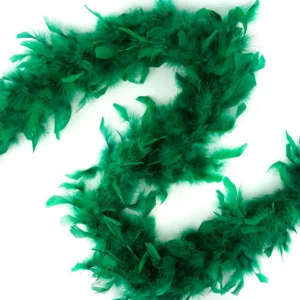 Feathers - Chandelle Lightweight Feather Boa 6ft - Hunter Green