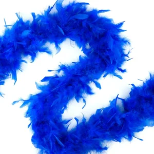 Feathers - Chandelle Lightweight Feather Boa 6ft - Royal Blue