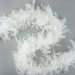 Feathers - Chandelle Lightweight Feather Boa 6ft - White