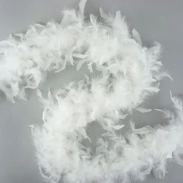 Feathers - Chandelle Lightweight Feather Boa 6ft - White
