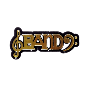 Trinket - Band Charm - (24pc) - Black / Gold