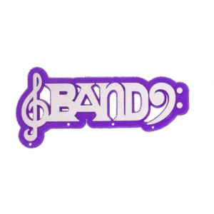 Trinket - Band Charm - (24pc) - Purple / White