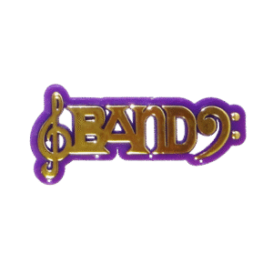 Trinket - Band Charm - (24pc) - Purple / Gold