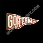 Trinket - Go Team Wave Pennant - (12pc) - Red / White