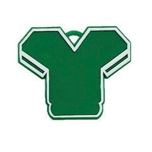 Trinket - Jersey Charm - (12pc) - Emerald / White