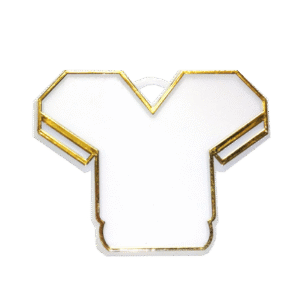 Trinket - Jersey Charm - (12pc) - White / Gold