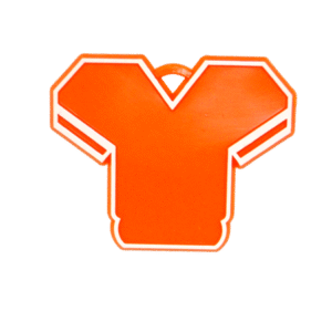 Trinket - Jersey Charm - (12pc) - Orange / White