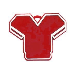Trinket - Jersey Charm - (12pc) - Red / White
