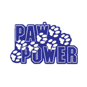 Trinket - Paw Power Charm - (12pc) - Navy / White