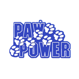 Trinket - Paw Power Charm - (12pc) - Royal / White