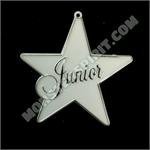 Trinket - Class - Junior Script Star - (12pc) - White / Silver