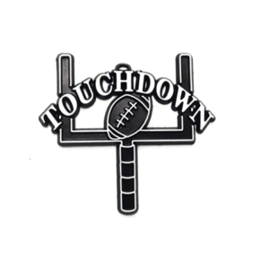 Trinket - Football Goalpost w/ Touchdown - (12pc) - Black / White