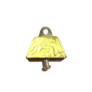 Cowbell - 1.25" Metal Cowbell (36pc) - Metallic Gold