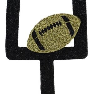 Foam - 5" GLITTER GOAL POST - 12 pc