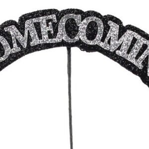 Foam - 7" GLITTER HOMECOMING ARCH - 12 pc