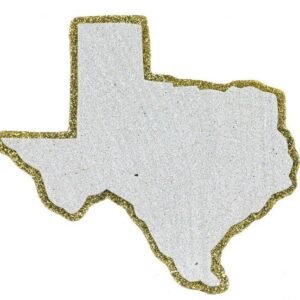 Foam - 5" GLITTER TEXAS - 12 pc