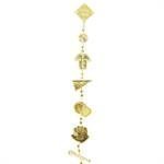 Garland - Baseball - (3ft) - Metallic - Metallic Gold