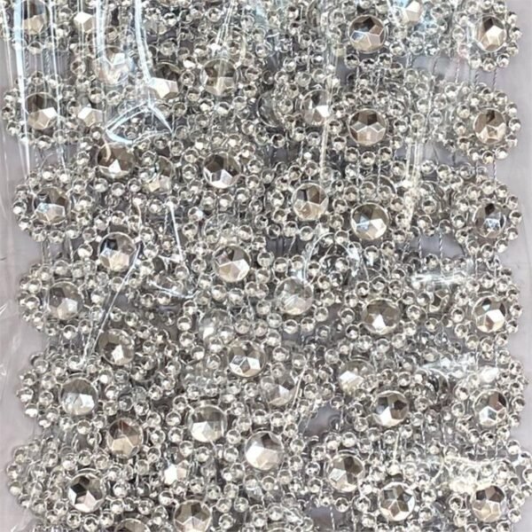 Garland - Blossom Bling - (10yds) Metallic - Metallic Silver