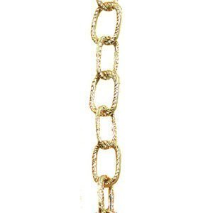 Garland - Chain Link Small .5" - (9ft) Metallic - Metallic Gold