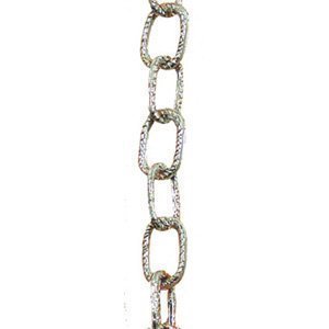 Garland - Chain Link Small .5" - (9ft) Metallic - Metallic Silver