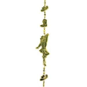 Garland - Drill Team Girl - (9ft) Metallic - Metallic Gold