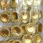 Garland - Large Round Bling - (10yds) Metallic - Metallic Gold