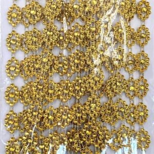 Garland - Oval Bling - (10yds) Metallic - Metallic Gold
