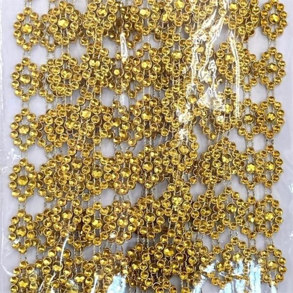 Garland - Oval Bling - (10yds) Metallic - Metallic Gold